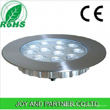 12W Stainless Steel LED Pool Light with Plastic Sleeve (JP948121)